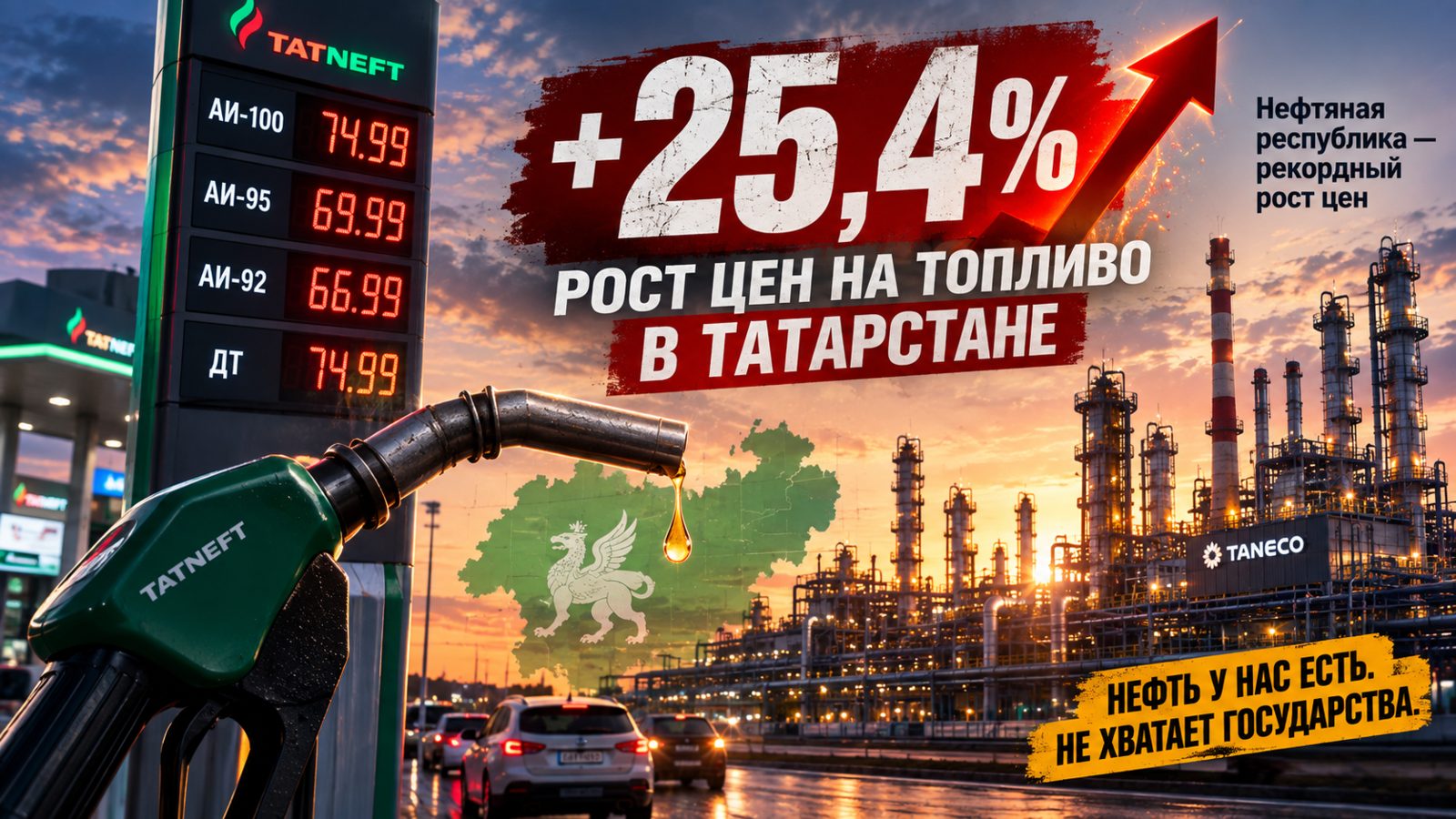 Рустам Минниханов и Дмитрий Медведев с сотрудниками нефтеперерабатывающего комплекса ТАНЕКО, 26 октября 2010 года. Архивное фото: Kremlin.ru / Wikimedia Commons, CC BY 4.0